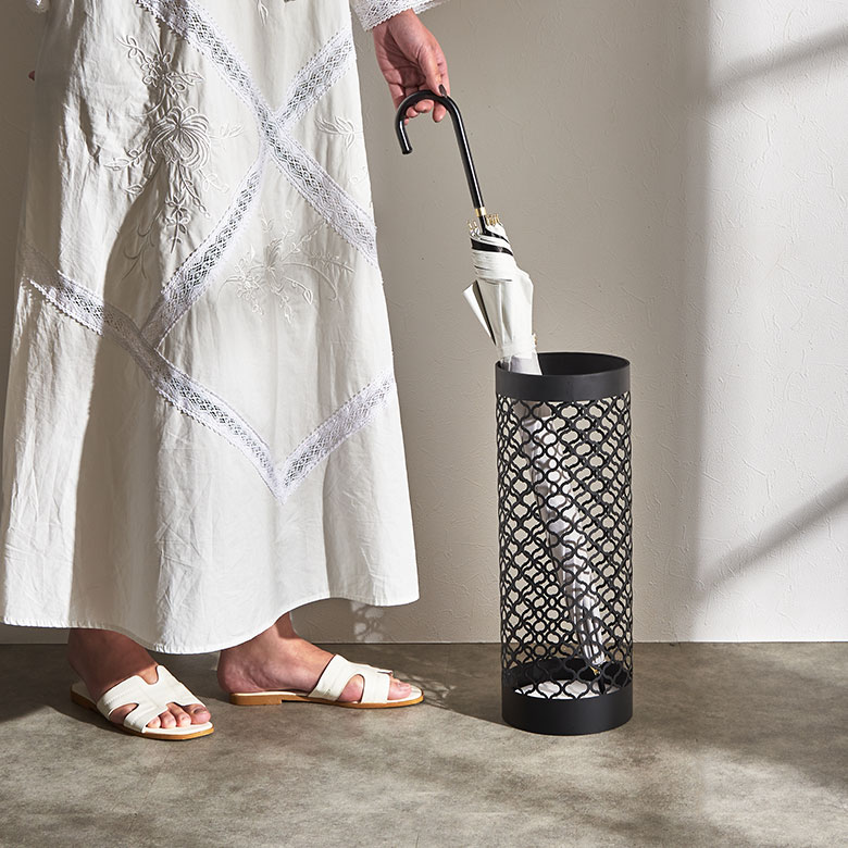 落ち着いた傘スタンド