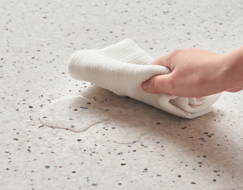 撥水加工でお手入れ簡単 