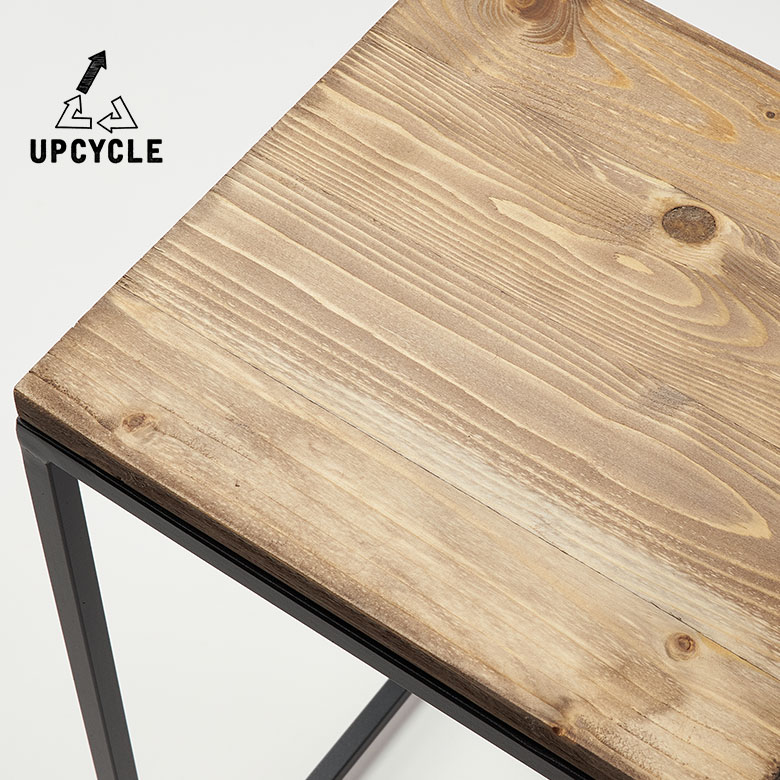 アップサイクルの天板。サステナブル。