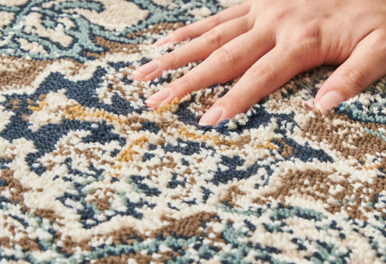 お手入れ簡単な高品質ラグマット