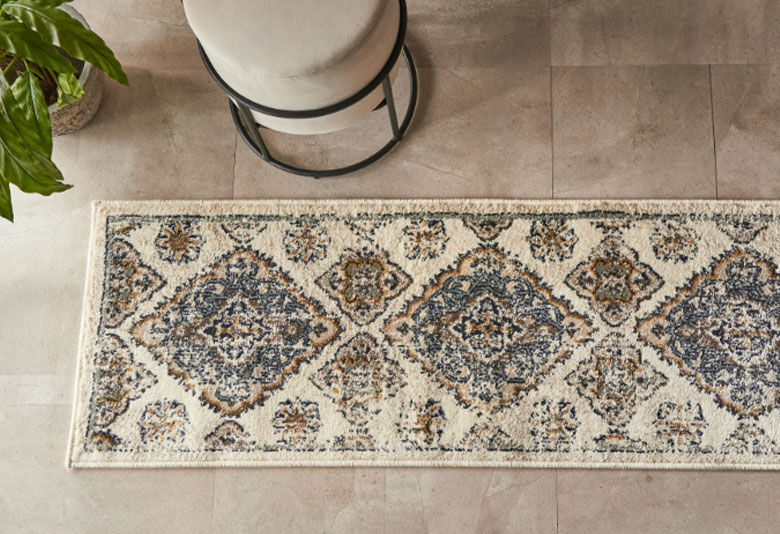 お手入れ簡単な高品質ラグマット