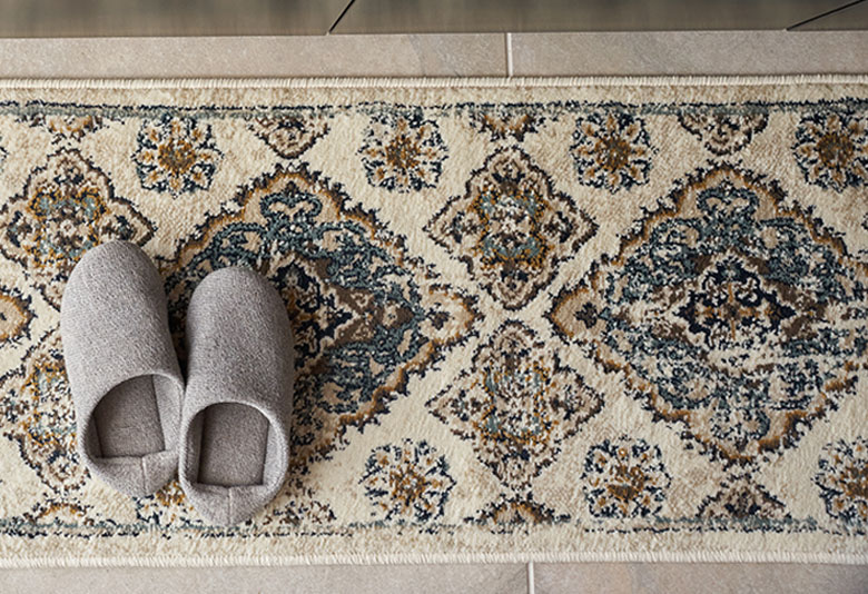 オリエンタルラグ。Amira。アミーラ。キッチンマット。50×180cm