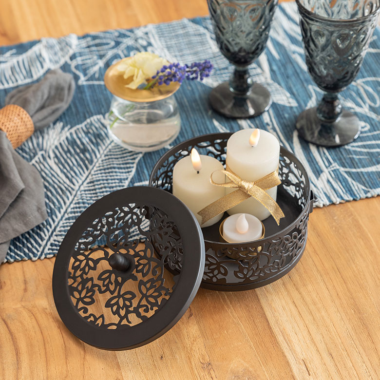 キャンドルホルダーとしても