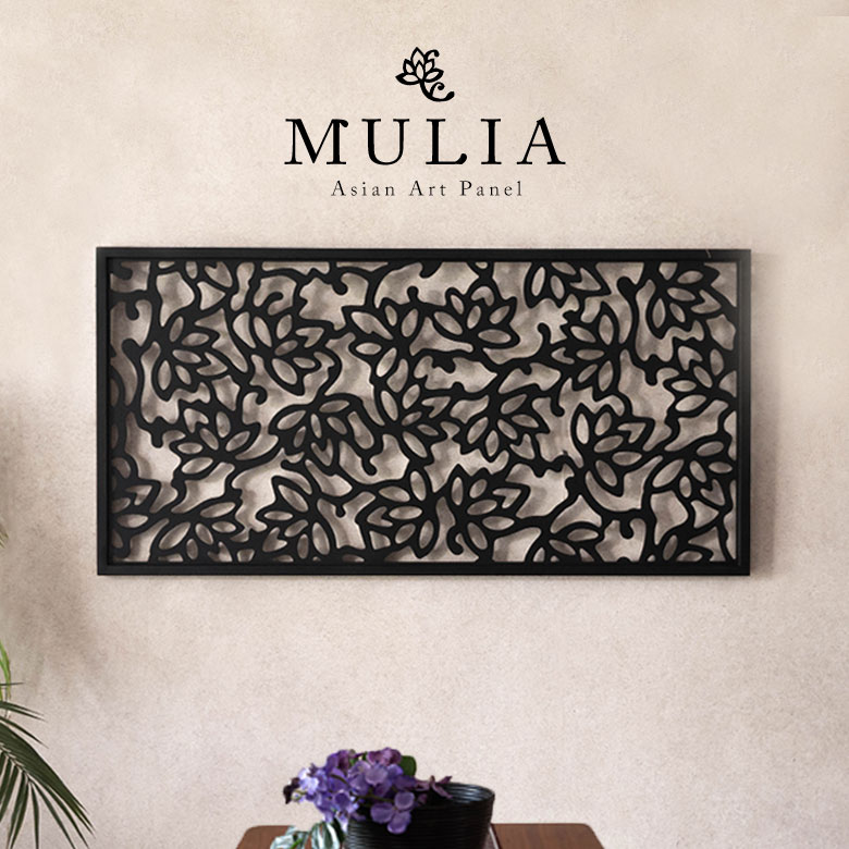 MULIA アジアンデコレーションアートパネル