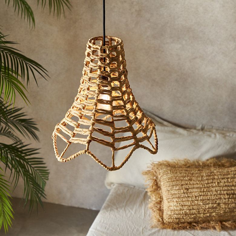 ヒヤシンスのペンダントライト