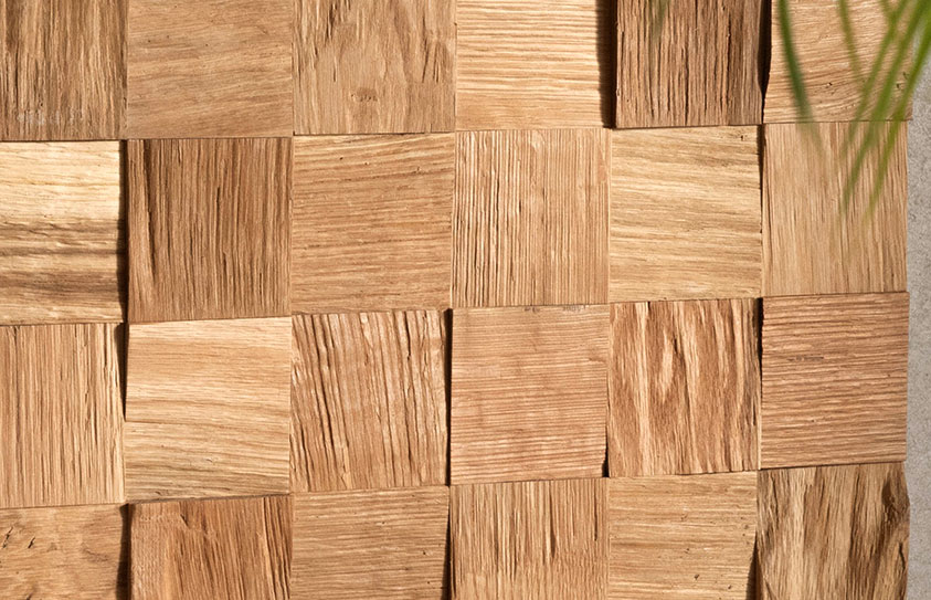 木の個性を楽しめる、ナチュラルな素材感