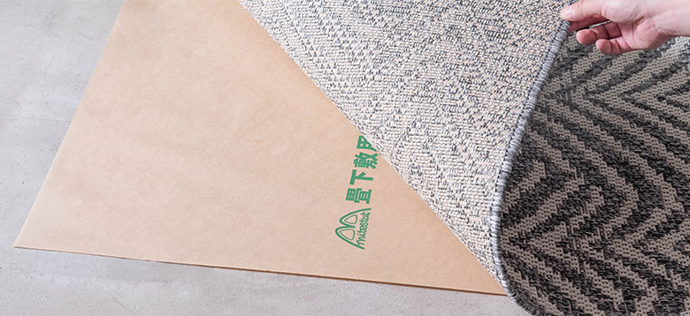 防ダニ・防カビ・抗菌機能付き国産防ダニシート【ラグ専用サイズ】