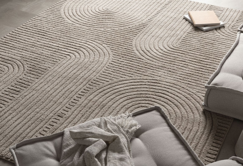 厳しい検査をクリアした、高品質ラグ