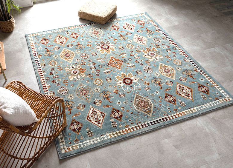 厳しい検査をクリアした、高品質ラグ