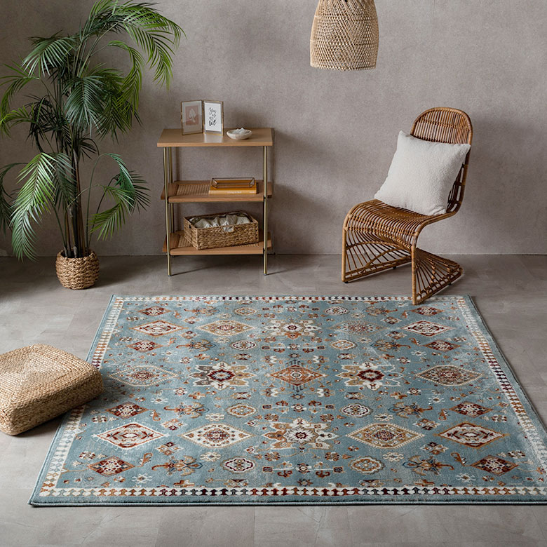 オリエンタルラグ ペルシャ絨毯風 クラシック柄