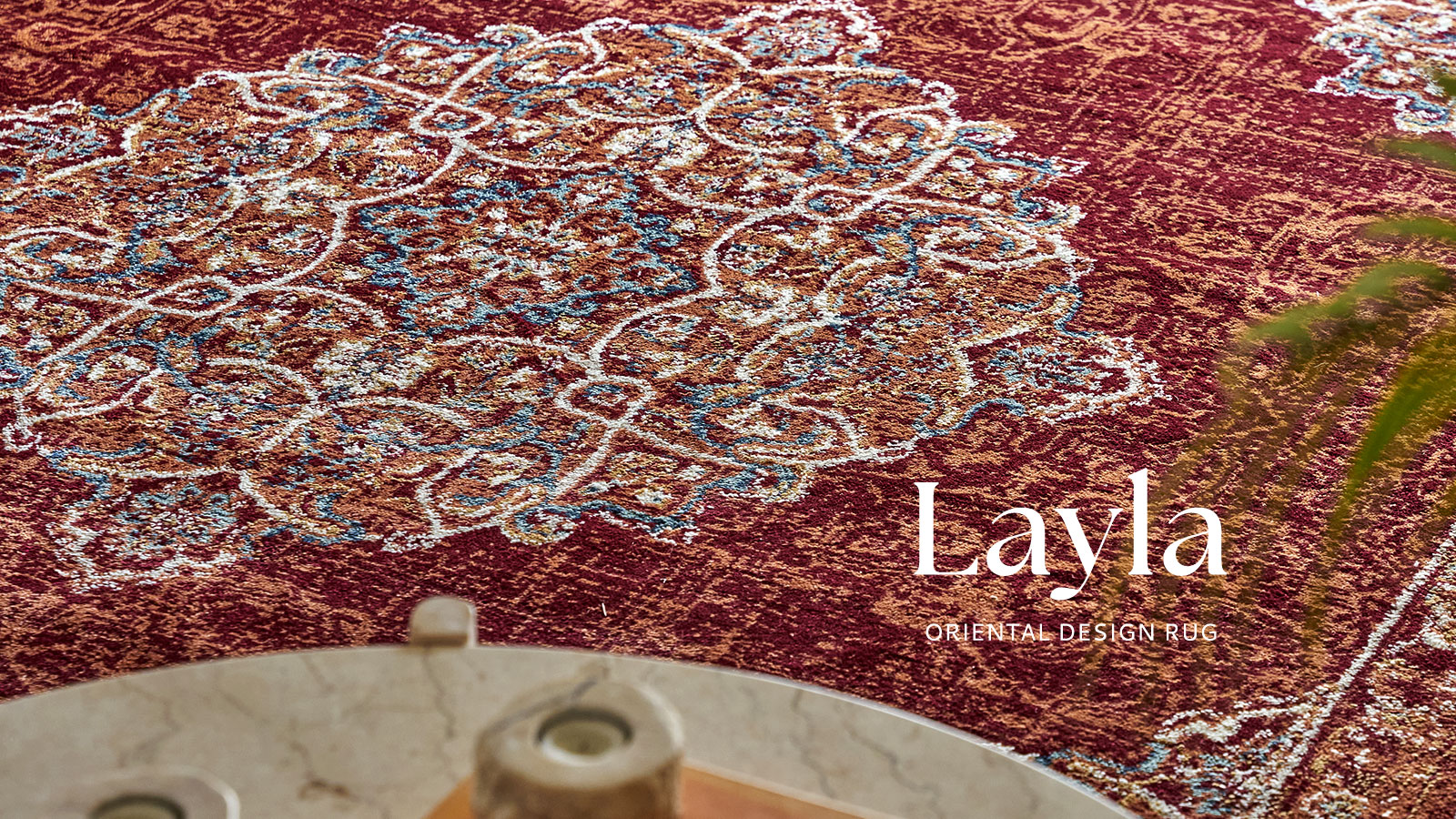 Laylaレイラオリエンタルラグ レッドのコーディネート一覧