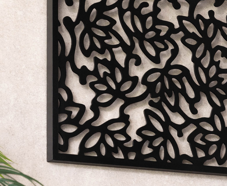 バリ島のロータスの花をイメージして作られたアートパネル