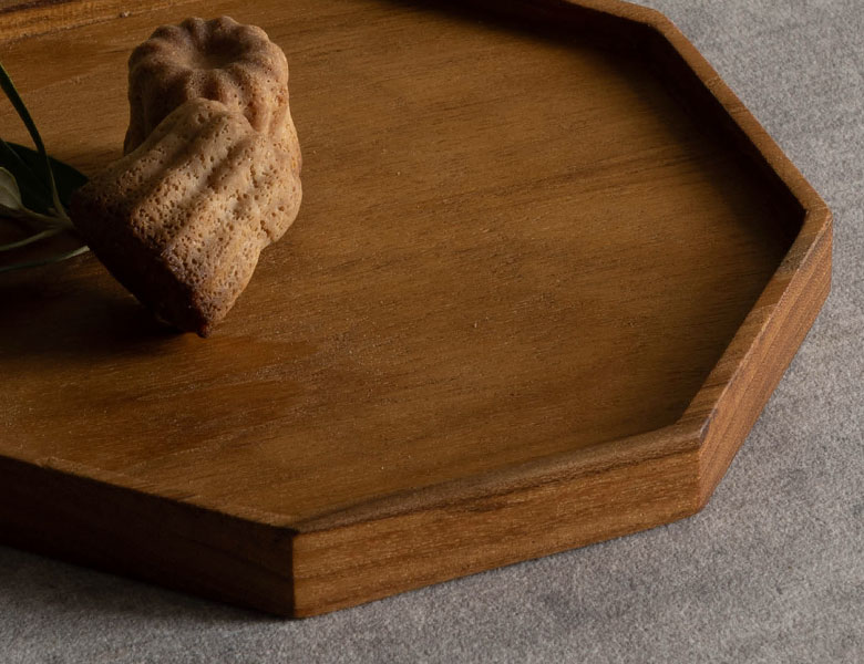 食品対応オイル仕上げの自然な手触り