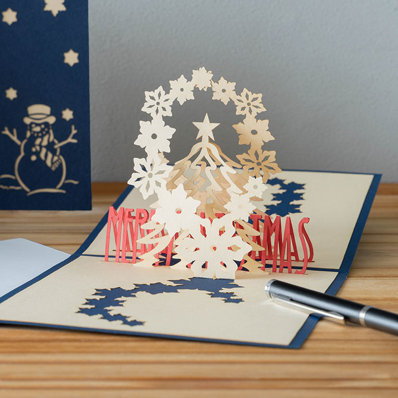 ポップアップグリーティングカード Twinkle Forest トゥインクル・フォレスト