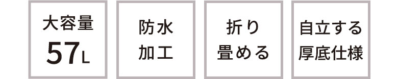 防水加工で湿った衣類もたくさん収納！4人家族でも十分な大容量34L折りたたみ式ランドリーバスケット ラウンドタイプ