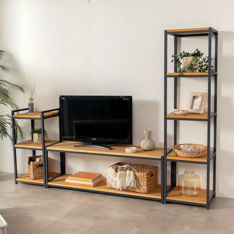 HUSローシェルフのコーディネート