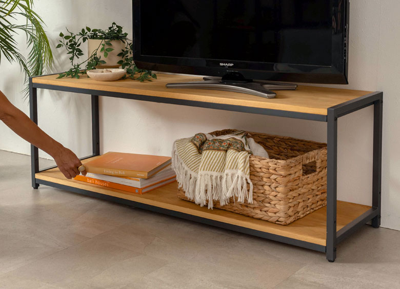 使いやすいオープン収納