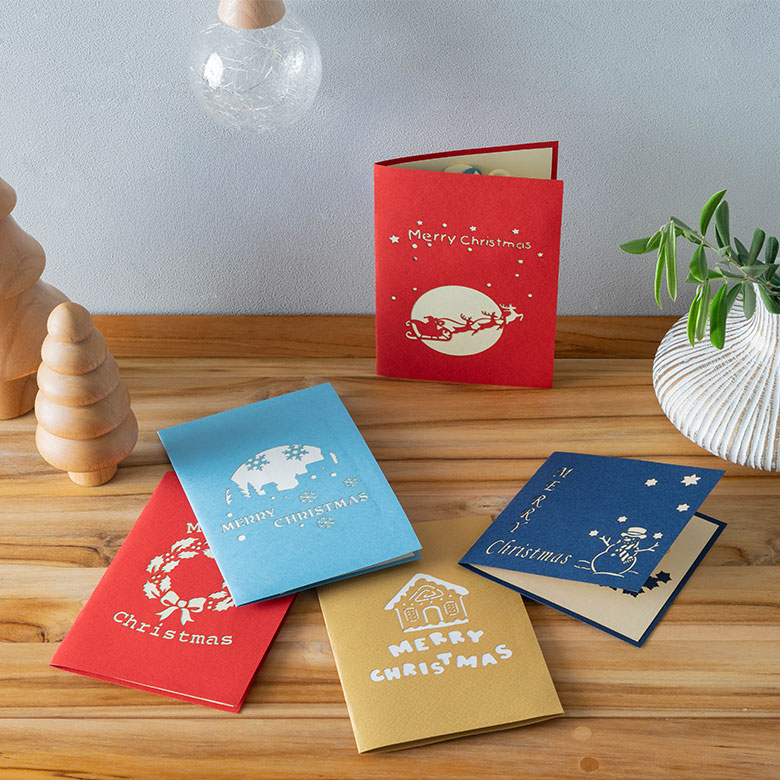 ポップアップグリーティングカードバリエーション