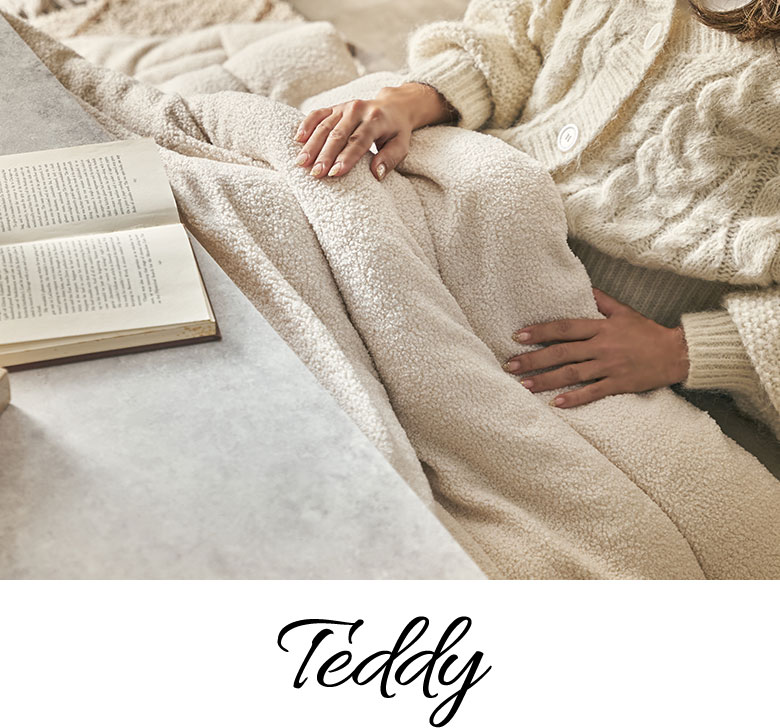 おしゃれもぬくもりも叶えて、冬の暮らしをアップデートするTeddyシリーズがある暮らしのイメージ