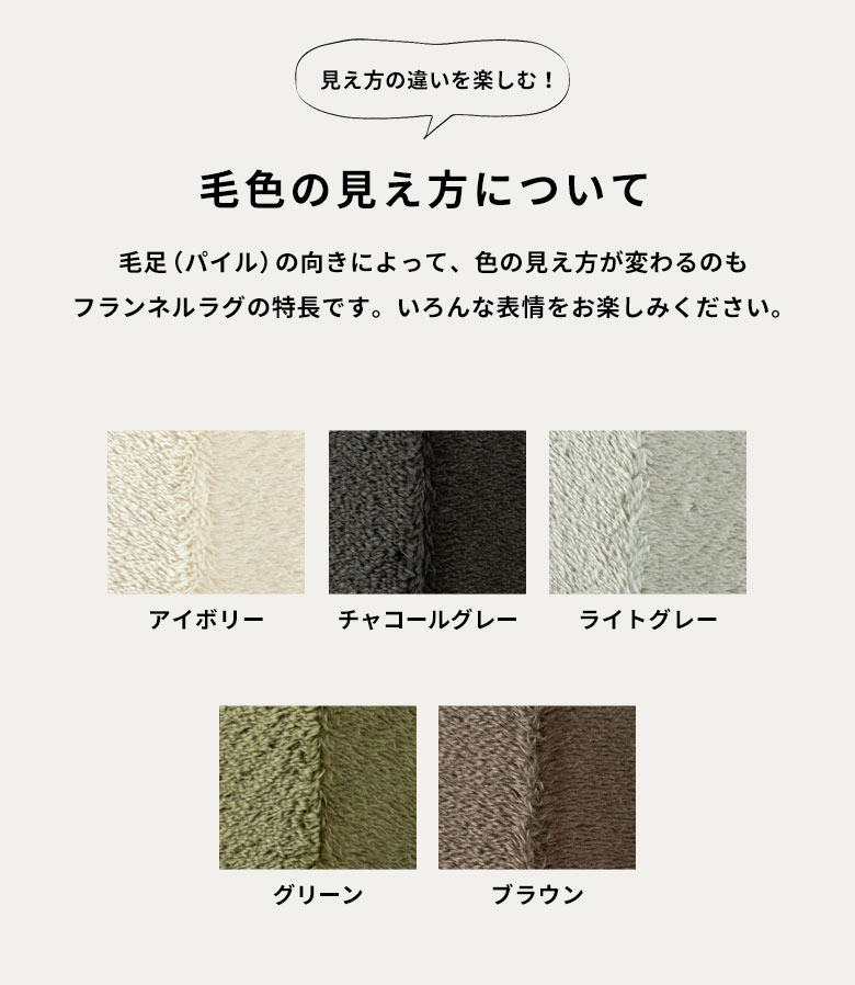 毛色の見え方について