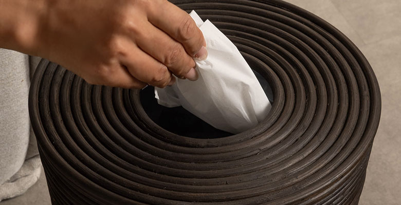 TSUMUKURI ラタンのマルチバスケット M