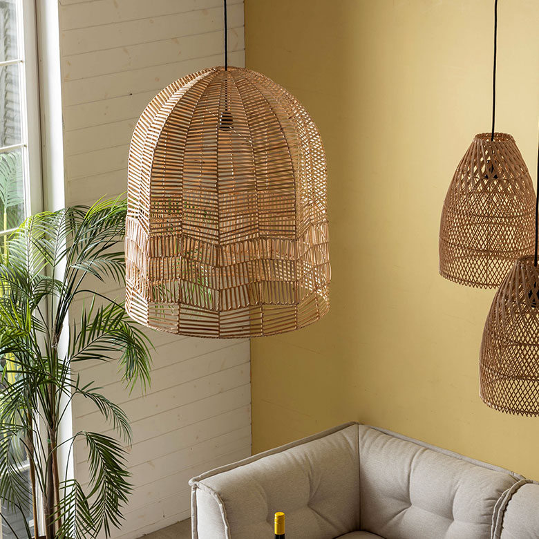 ビッグなドーム型ペンダントライト