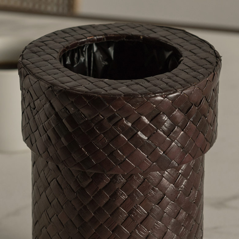 中のごみ袋が見えない二重構造