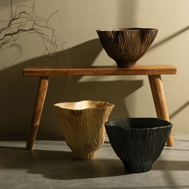 落ち着きのあるブラウンカラー