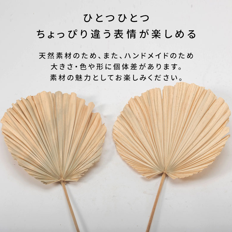 ひとつひとつ表情が楽しめる商品です