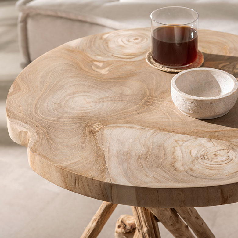 塗装を施さない、本物の素材感