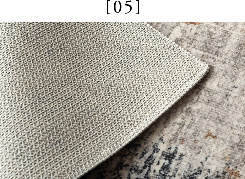 裏面はメッシュ状の滑り止め