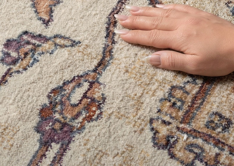 ラグの素材感アップ