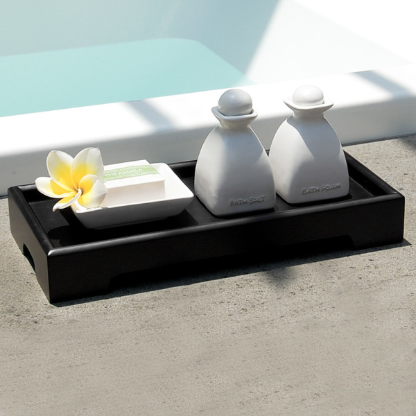 小さな木製デコレーショントレイ