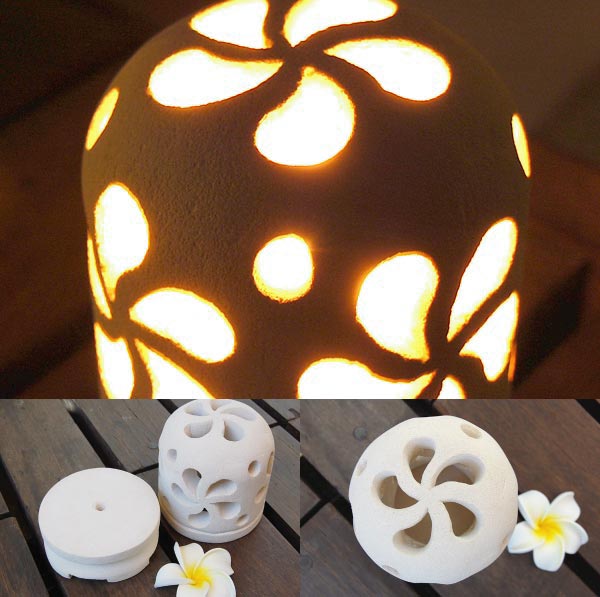 バリ島のロウソク立て