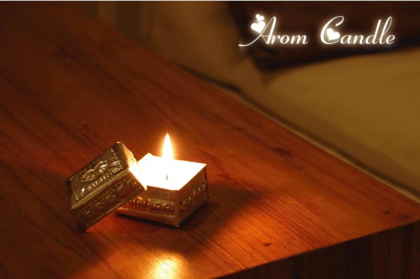 バリ島のアロマキャンドル