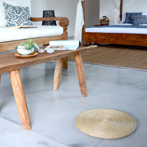 シーグラス座布団 円座