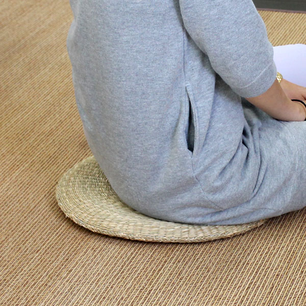 シーグラス座布団 円座