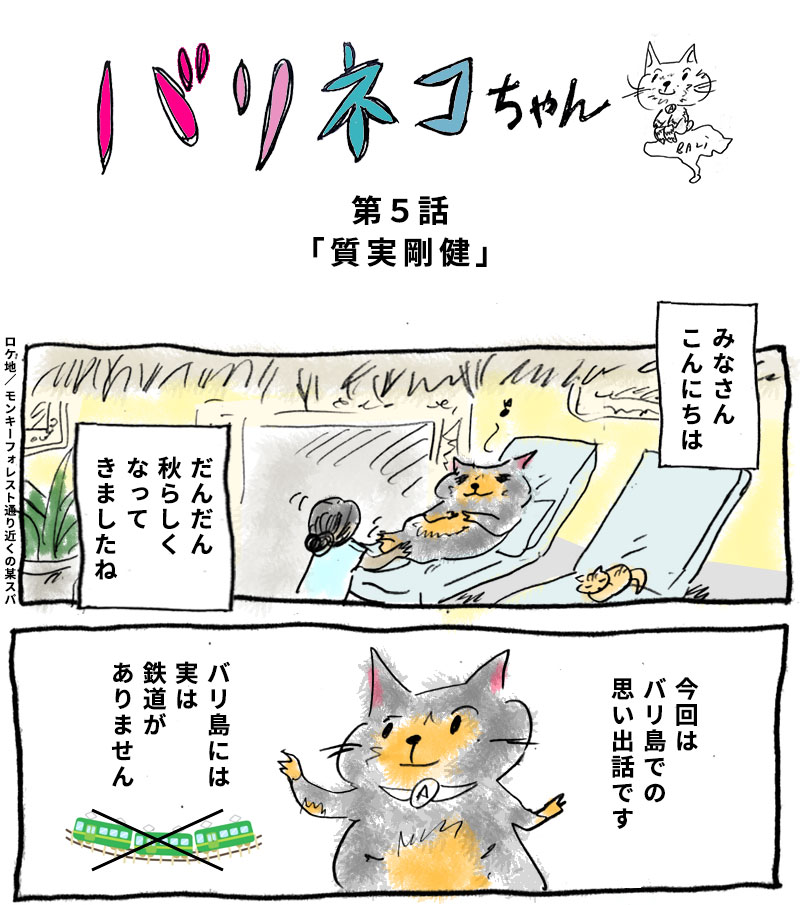 無料まんが「バリネコちゃん」第4話