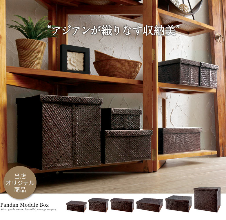 パンダン製モジュールボックス