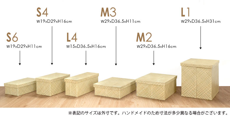 パンダン製モジュールボックス