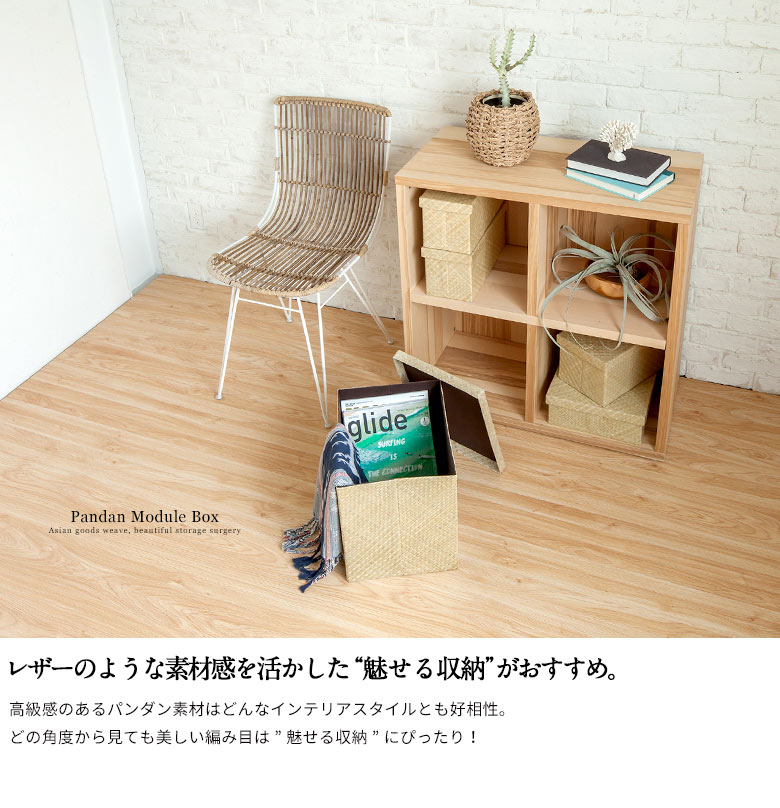 パンダン製モジュールボックス