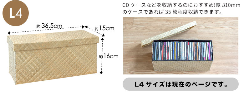 パンダン製モジュールボックス