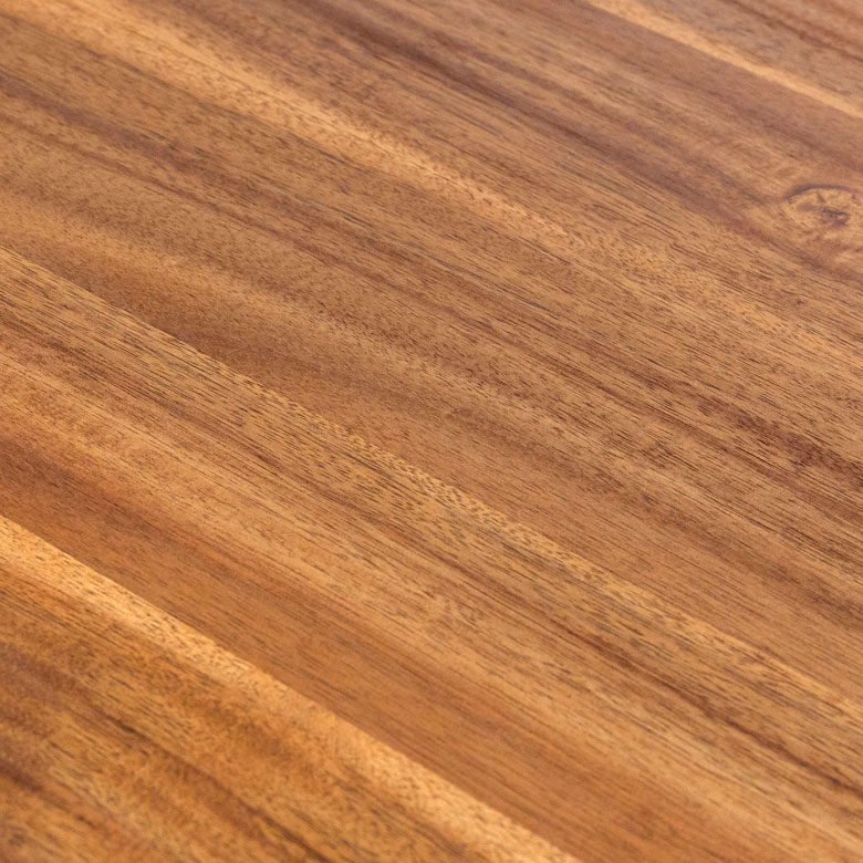 アカシア天然木をオイル仕上げ