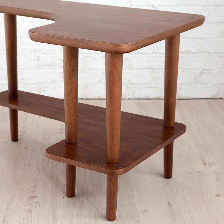 2段で収納力あり