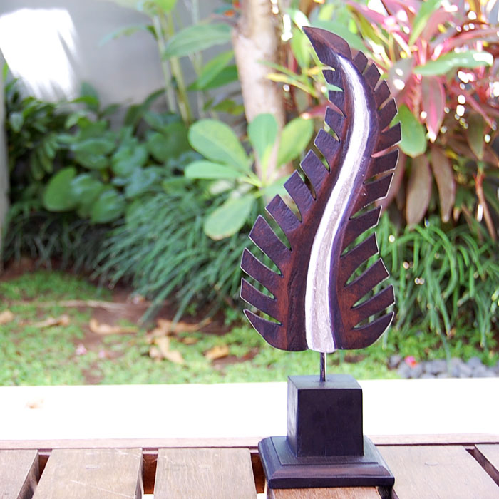 パキス オブジェ 葉っぱ アジアンインテリア