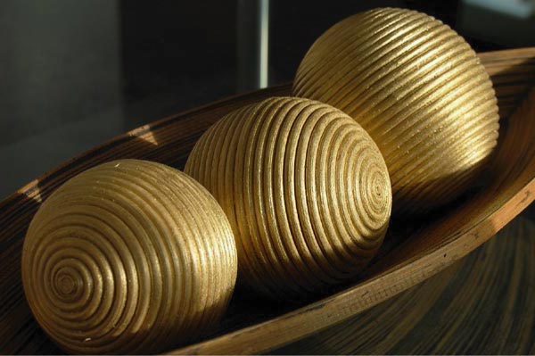 ラタンデコレーションボール