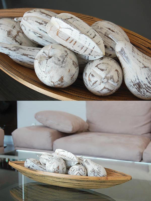 木彫りのアジアンフルーツセット