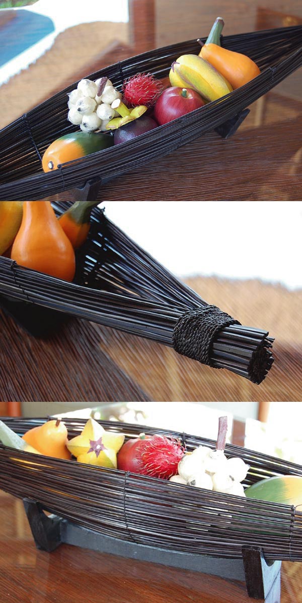 パームリーフの小物入れ