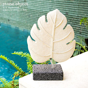 モンステラのオブジェ