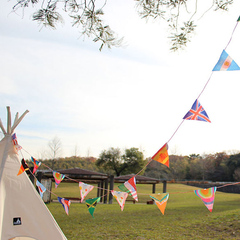 防水だから、外での使用も安心